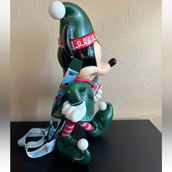 2024 MICKEY ELF DISNEYLAND CHRISTMAS HOLIDAYS POPCORN BUCKET NEW - Picture 3 of 5